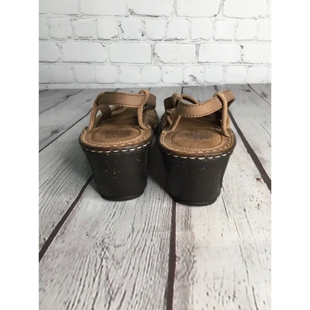 UGG Sandals Women’s  Size 9 ‎ Slingback Jute Wedge Strappy Basket Woven Neutral